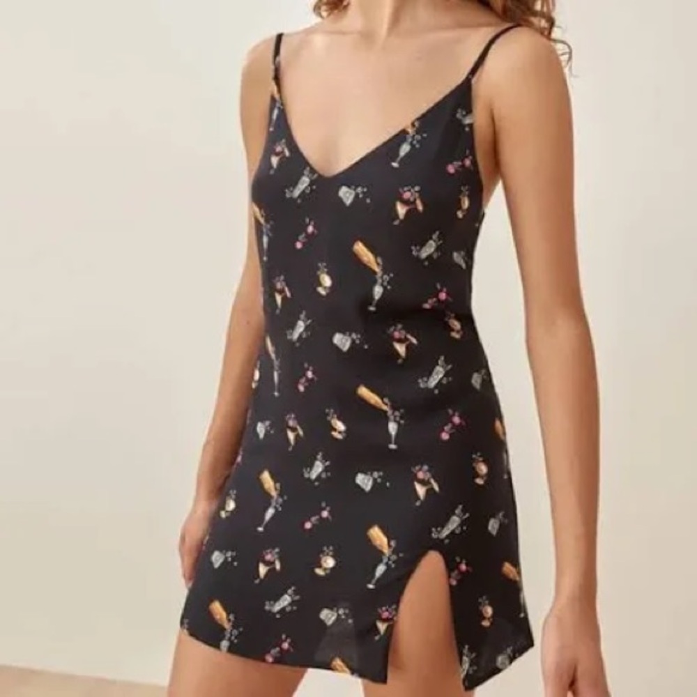 Reformation - Marlowe Tank Dress with Slit- Cocktail Party- XL